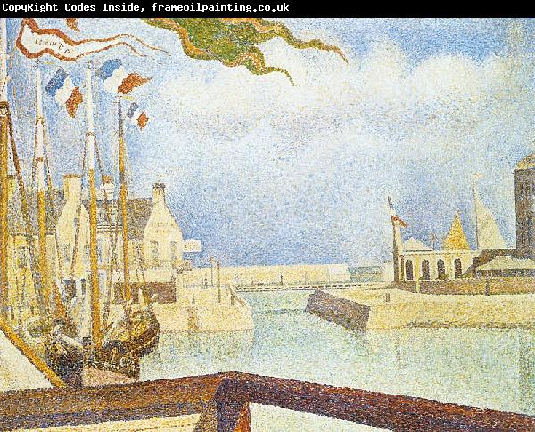 Georges Seurat Port en Bessin, Sunday